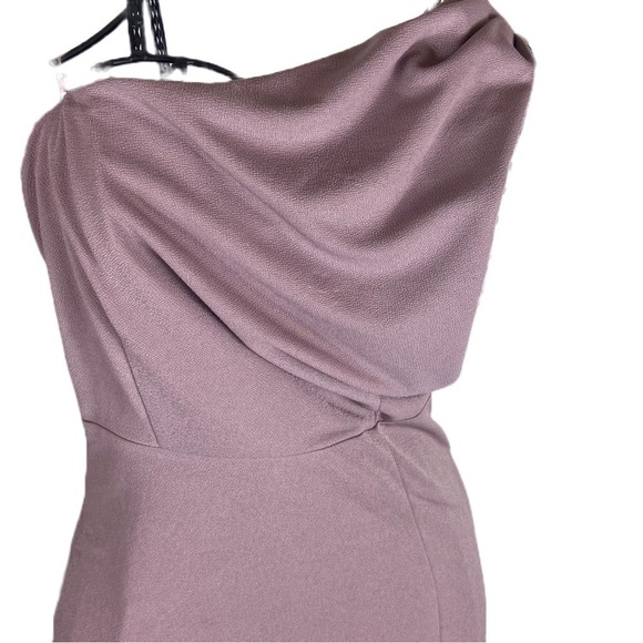 Birdy Grey Dark Mauve Kira Maxi Dress Elegant and Flowing Size Medium. - Picture 4 of 16